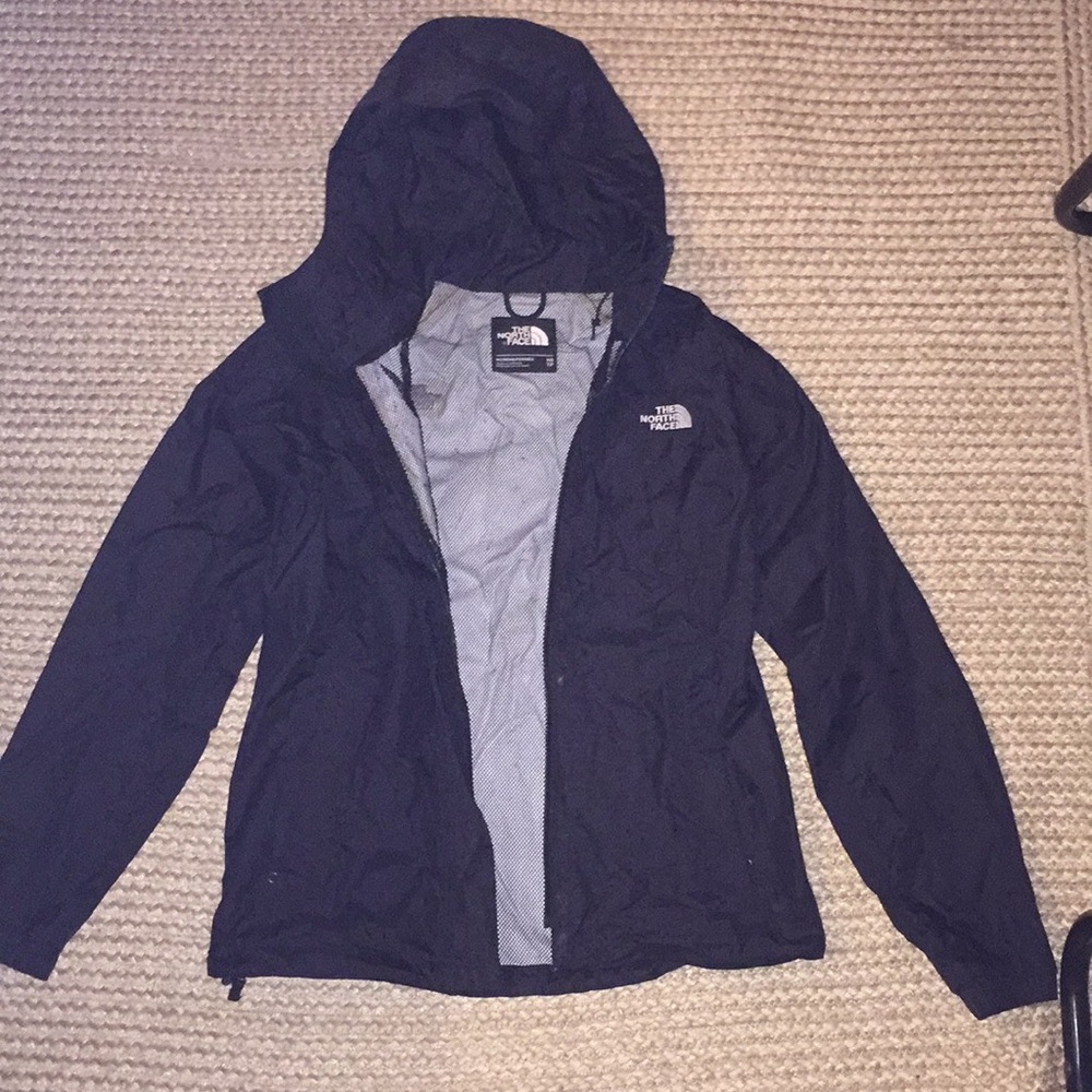 North Face Black Windbreaker